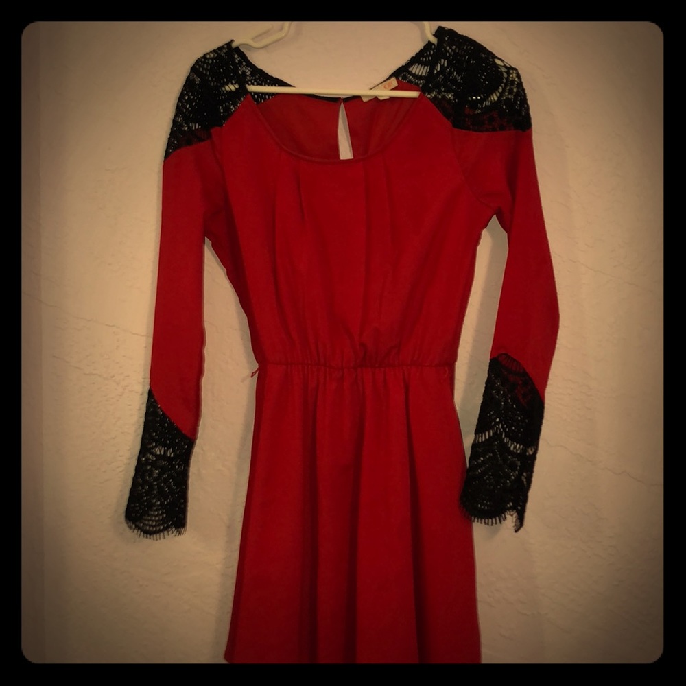 Gianni Bini small red dress